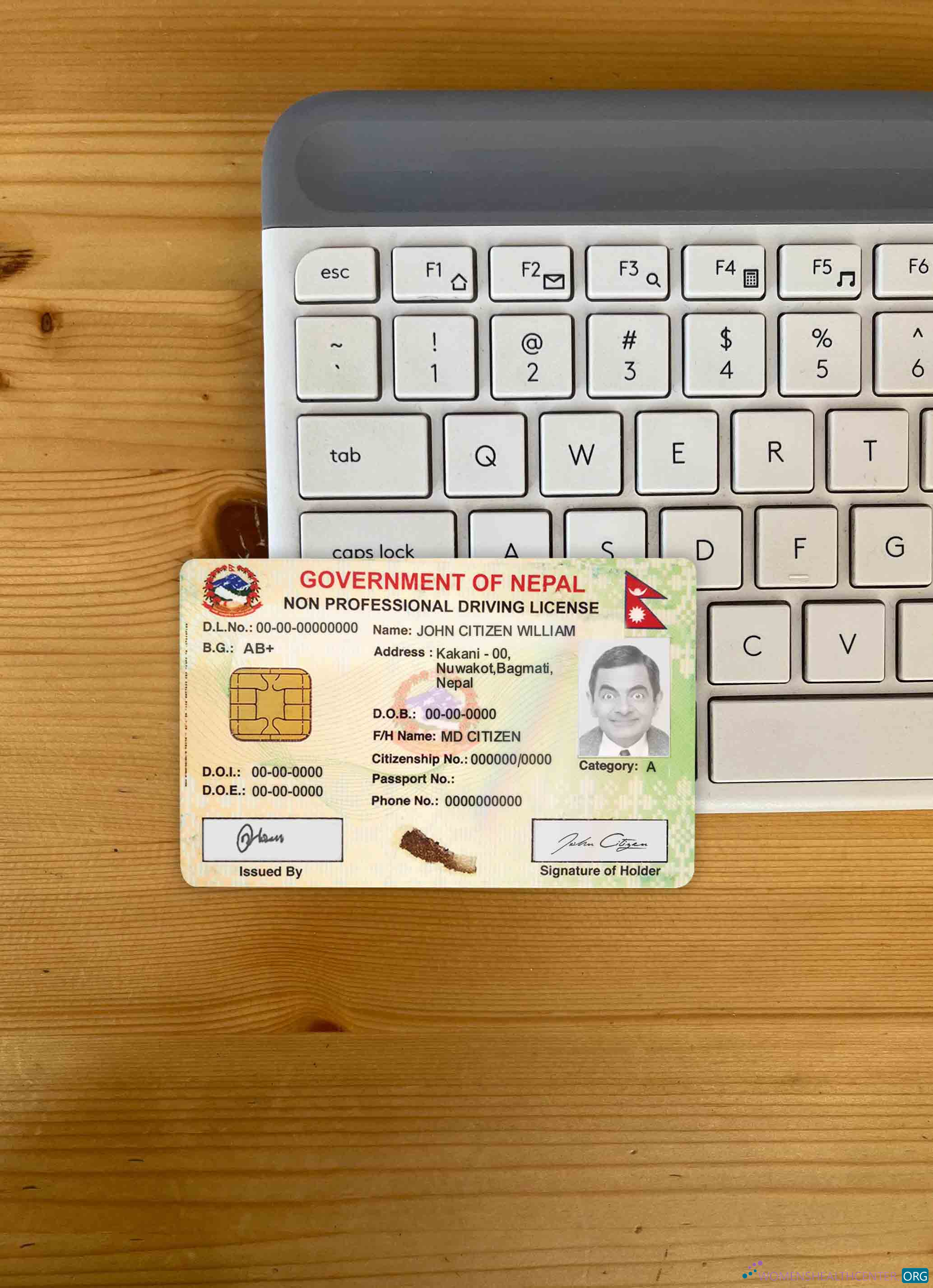 Download Nepal smart DL photolook FRONT Photoshop template